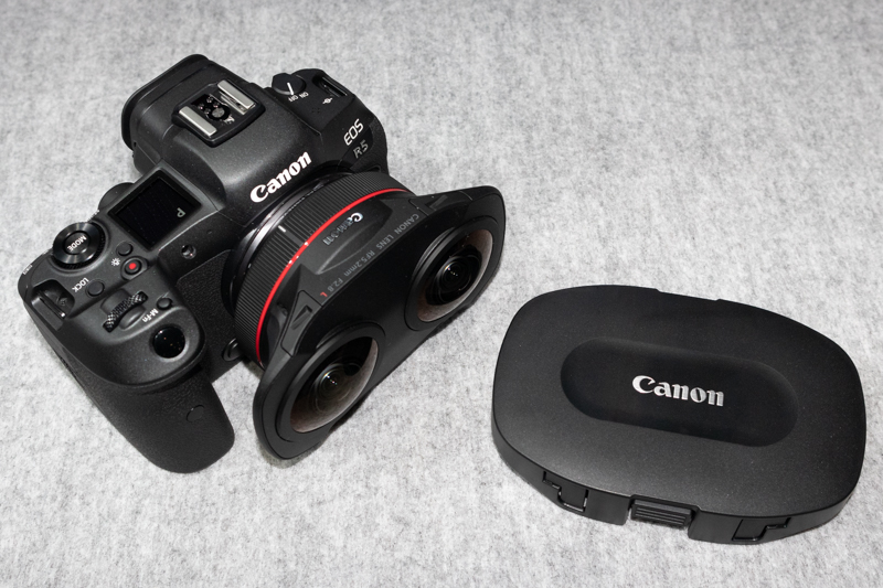 付属のフロントキャップ