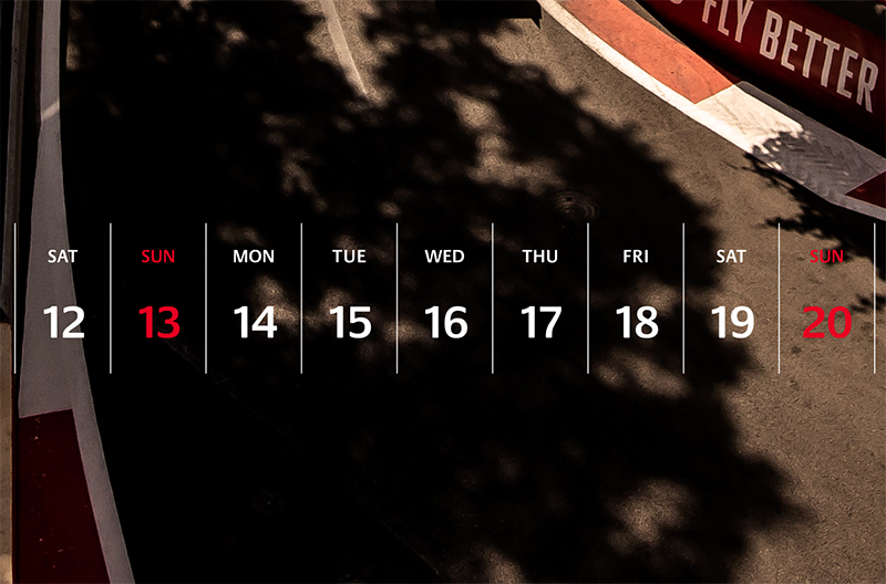 写真の上でも視認性が良い文字フォントを採用