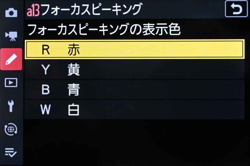 フォーカスピーキング