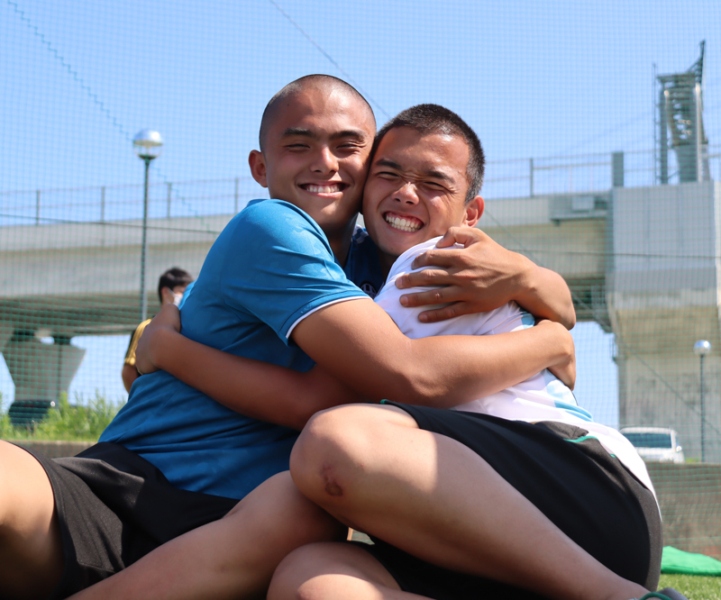 「密です」（向上高等学校・榎本穂乃歌さん）