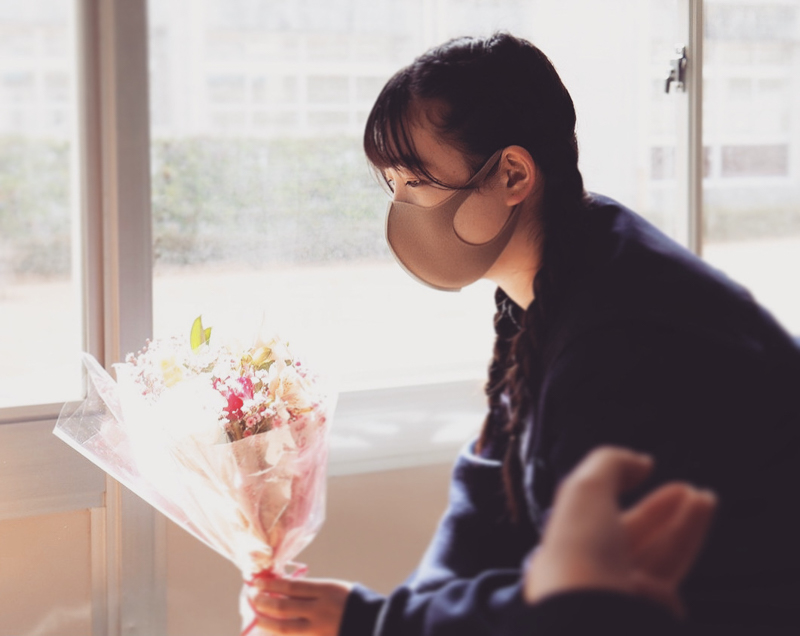 「お別れの前に…」（兵庫県三木北高等学校・山本愛華さん）