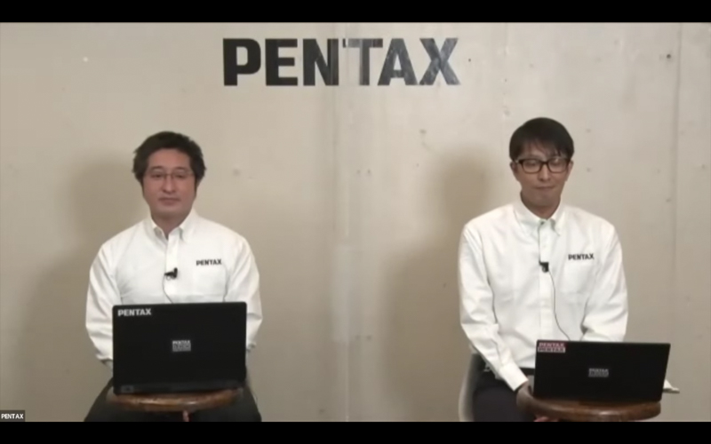 「里び」の特徴を説明する若代氏（左）と宮田氏（右）