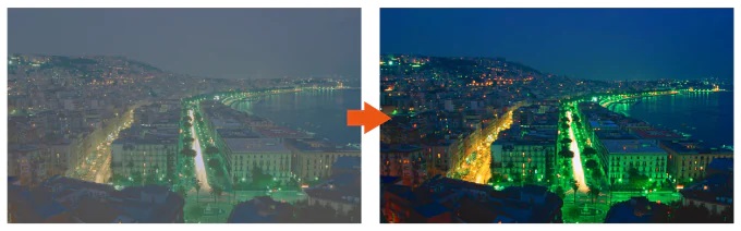 写真を鮮やかにする