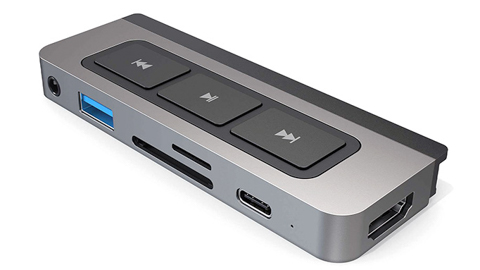 iPadに音楽再生などで使える物理ボタンを拡張。SDカードスロットなども