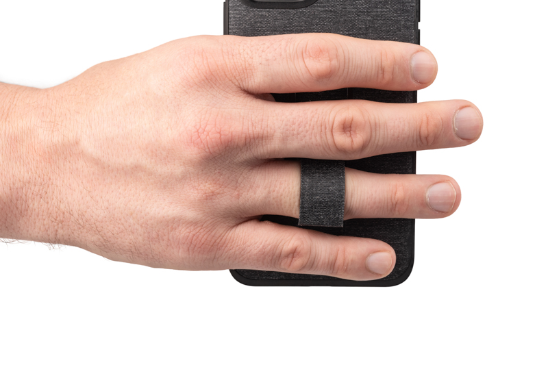 参考：「エブリデイ ループ ケース」（近日発売）のフィンガーループ部分。今回発売日が決まった「エブリデイ ケース」には非搭載