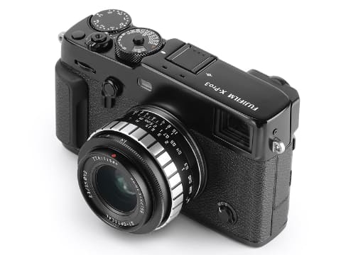 TTArtisan 23mm f/1.4 単焦点レンズ RFマウント用の単焦点レンズ「TTArtisan 23mm f/1.4 C ブラック
