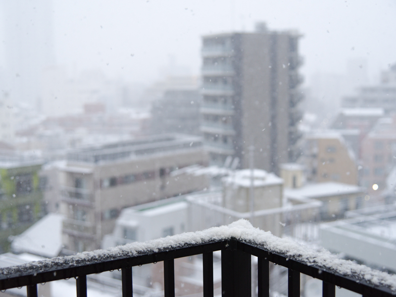 2022年、寒すぎる……。