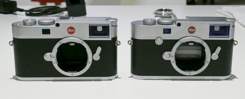 よく見るとトップカバーの形状が結構違う