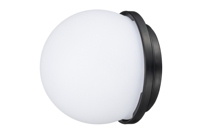 フラッシュ光を柔らかく拡散するHD-2用ディフューズボール（実勢価格 3,000円前後）