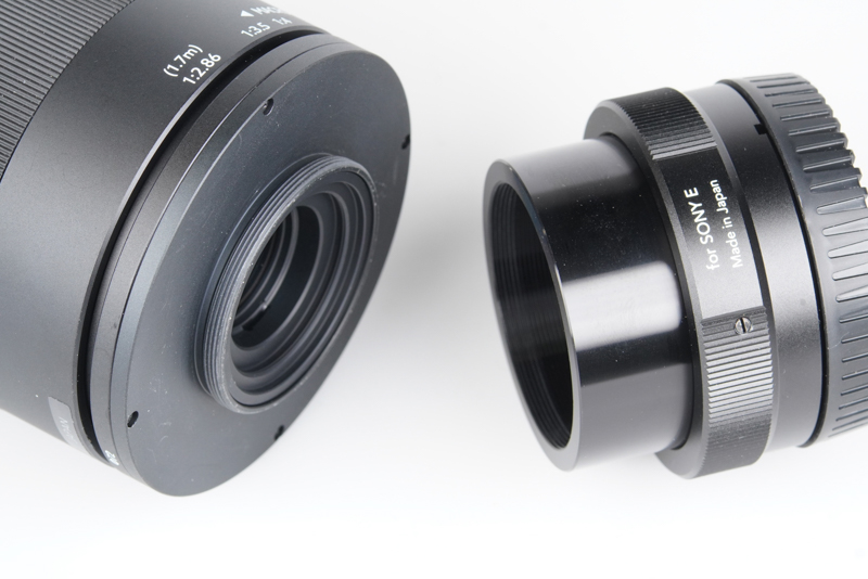レンズ単体ではTマウント