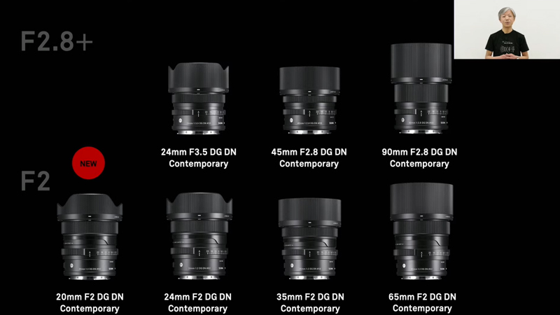 「SIGMA STAGE Online　新製品プレゼンテーション」より
