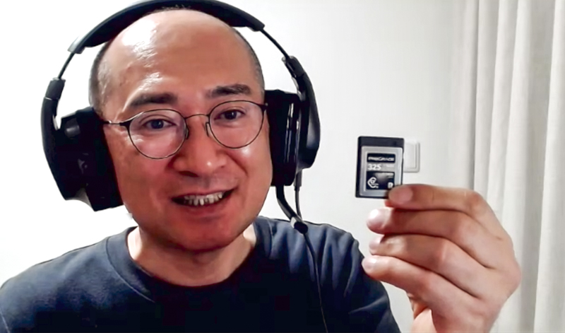 ProGrade Digital日本代表の大木和彦さん。オンラインで話をうかがった