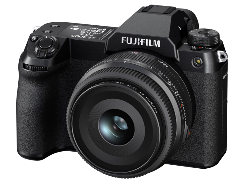対象機種のひとつ「FUJIFILM GFX100S」