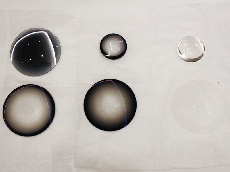 開発時は、様々な厚さのコーティングを試作した