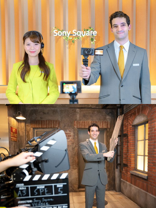 CP+2022に向け、一般非公開のショールーム「Sony Square」のリモートツアーも用意。詳しくは同社Webサイトから