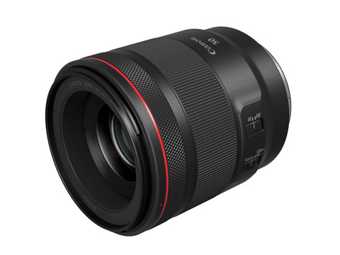 対象製品のひとつ「RF50mm F1.2 L USM」