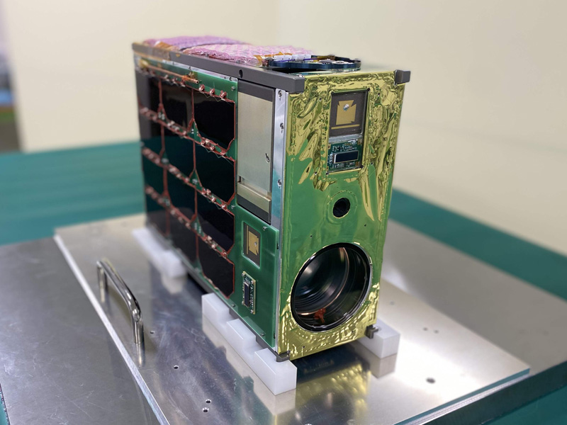 完成状態の衛星