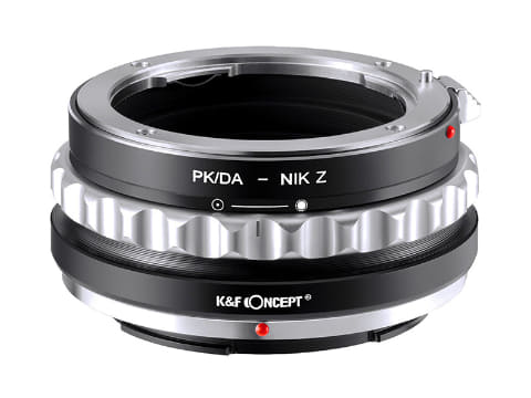 K&F Concept、ニコンZ用マウントアダプター7種。4,400円～5,500円