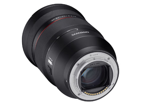 SAMYANG初のズームレンズ「AF 24-70mm F2.8 FE」ソニーEフルサイズ対応