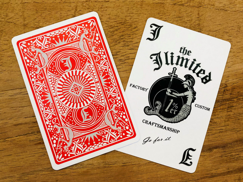 J limited真田紐ハンドストラップには「J limited オリジナル・トランプタイプのカード」が1枚付属