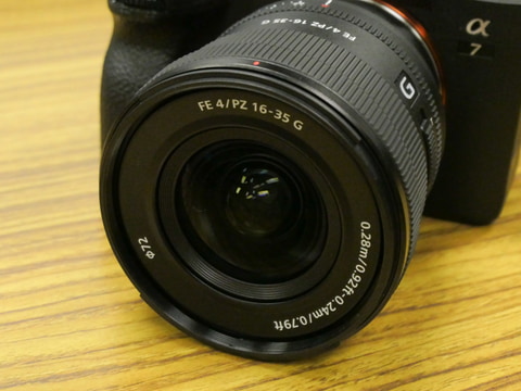 ソニー、フルサイズ対応の広角パワーズーム「FE PZ 16-35mm F4 G