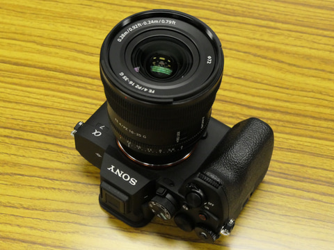 ソニー、フルサイズ対応の広角パワーズーム「FE PZ 16-35mm F4 G