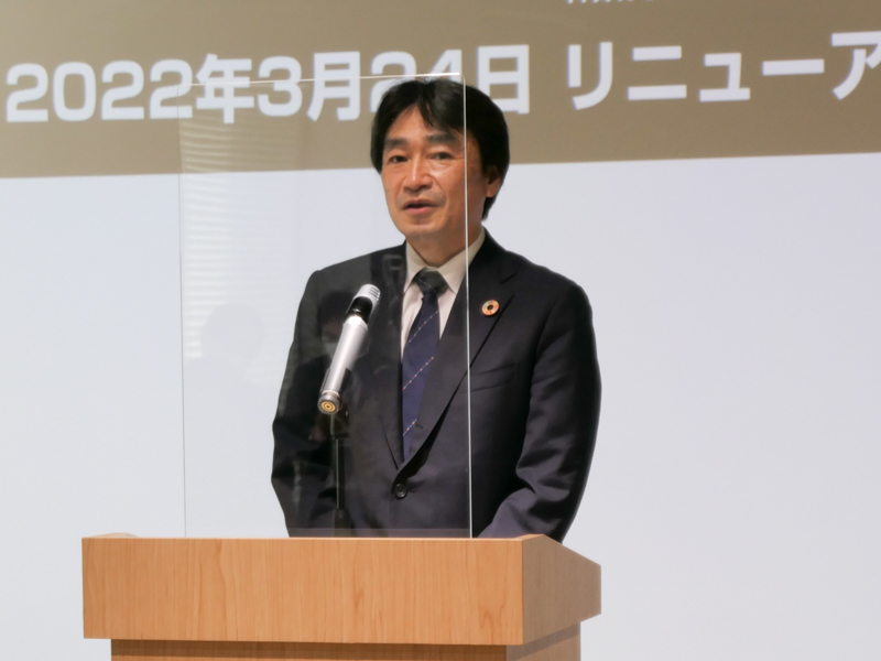 エプソン販売株式会社 代表取締役社長の鈴村文徳氏