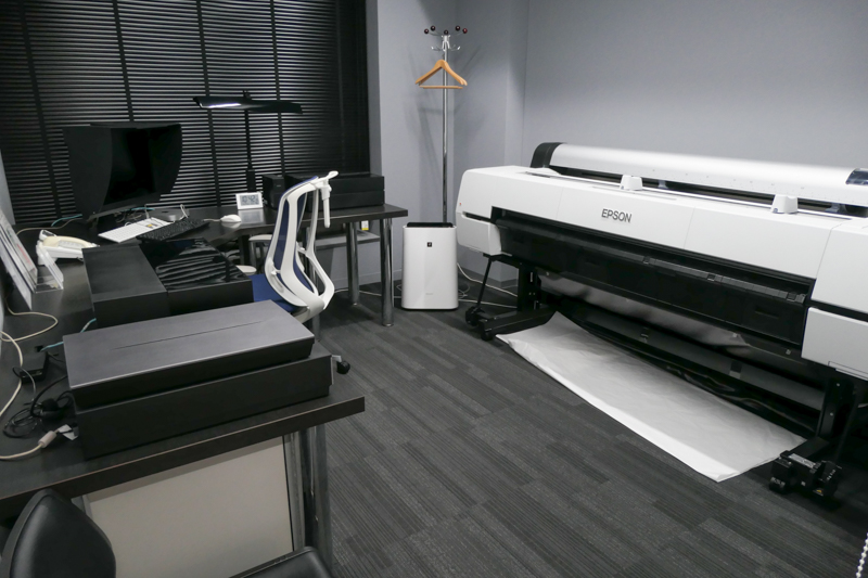 大判プリンターSC-P2005PS、インクジェットプリンターSC-PX1V/L、スキャナーGT-X980などを使える