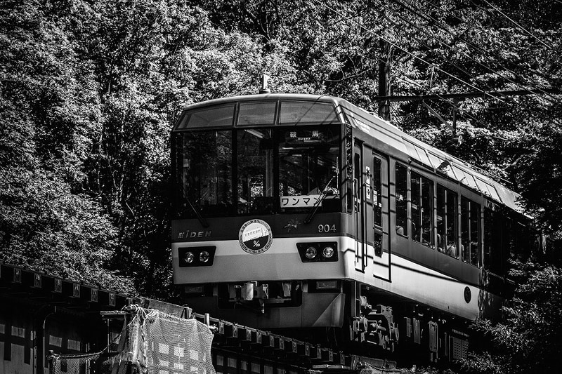 もう一度撮影したいという京都の叡山電車