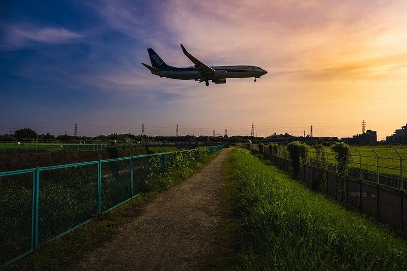 大阪・伊丹空港の1枚。いつもと違うジャンルにも挑戦