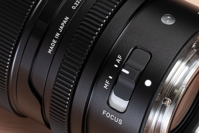 フォーカモードスイッチ