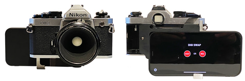 デジスワップ DIGI SWAP フィルムカメラ付き　PENTAX ペンタックス フィルムカメラなのにフィルムいらず！？》「《デジスワップ》」を発表