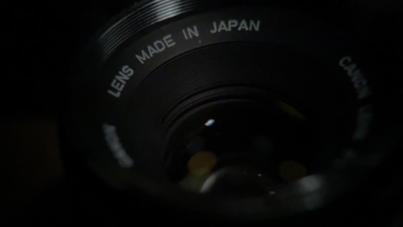 Canon New F-1 FD 50mm F3.5 MACRO