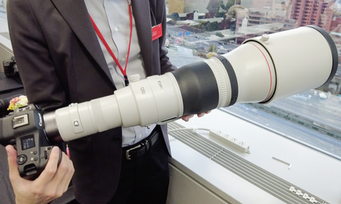 写真で見る キヤノン「RF1200mm/800mm」「RF5.2mm DUAL FISHEYE