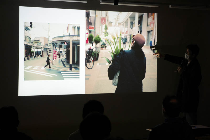 内田さんが古町で撮影した作品を紹介