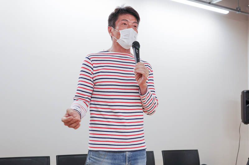 ゲスト写真家の内田ユキオさん