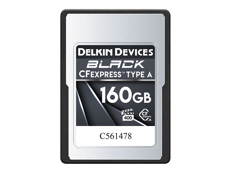 160GB BLACK CFexpress Type A カード（DCFXABLK160）