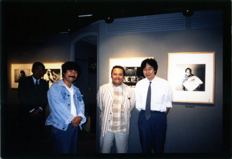 左から山岸さん、西田さん、キヤノンのNさん。