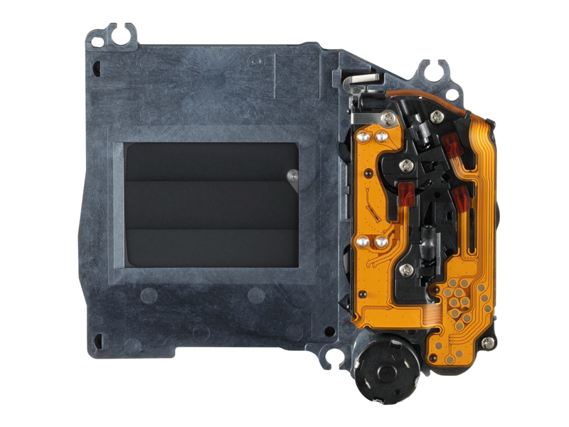 EOS R10のシャッターユニット