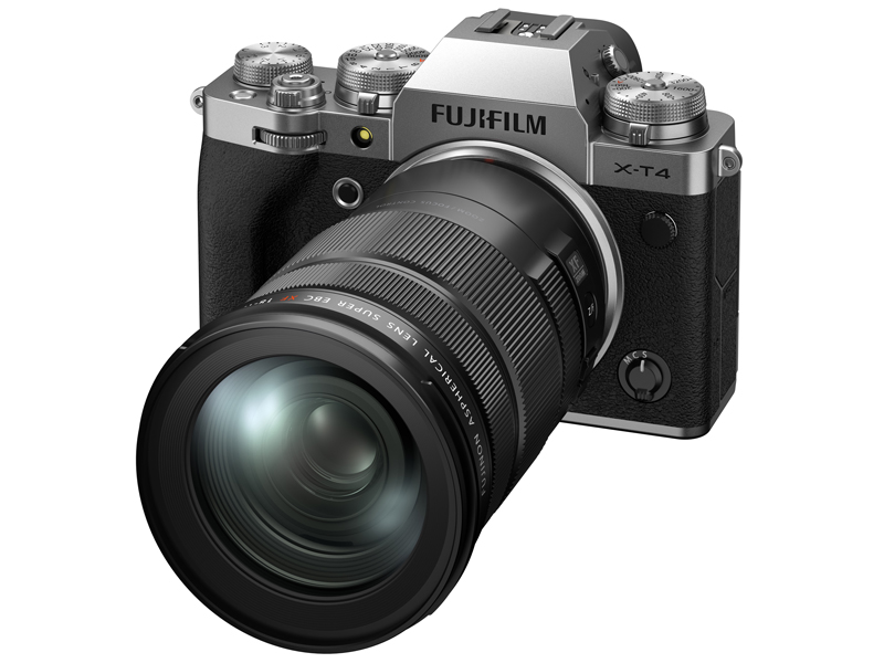 FUJIFILM X-T4への装着例