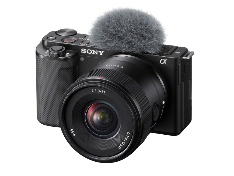 「VLOGCAM ZV-E10」への装着例