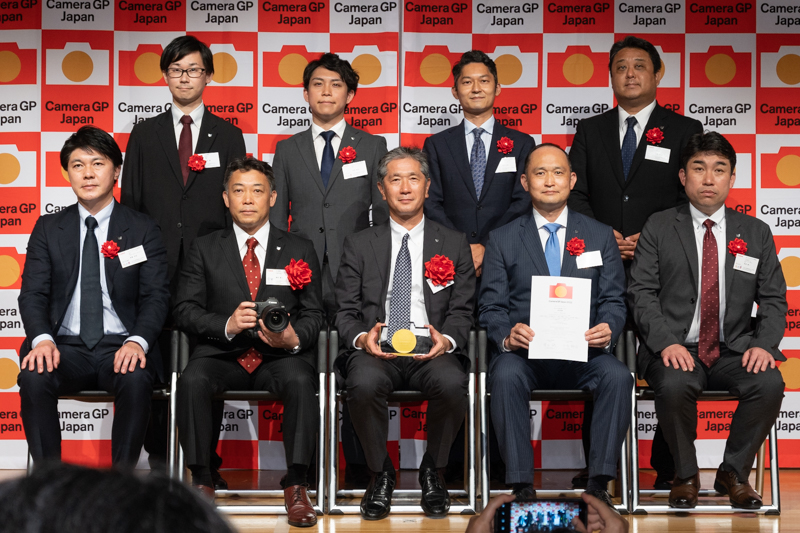 出席したキヤノンの関係者