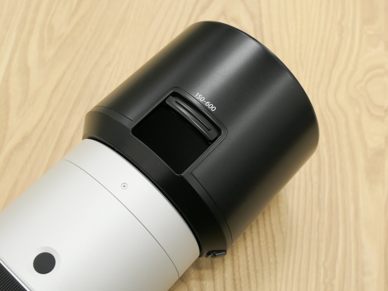 PLフィルター操作窓が備えられている