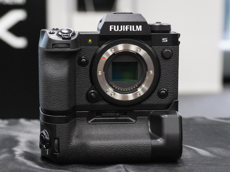 FT-XHを装着した様子