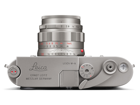 チタン削り出し外装のフィルムカメラ「ライカM-A チタンセット