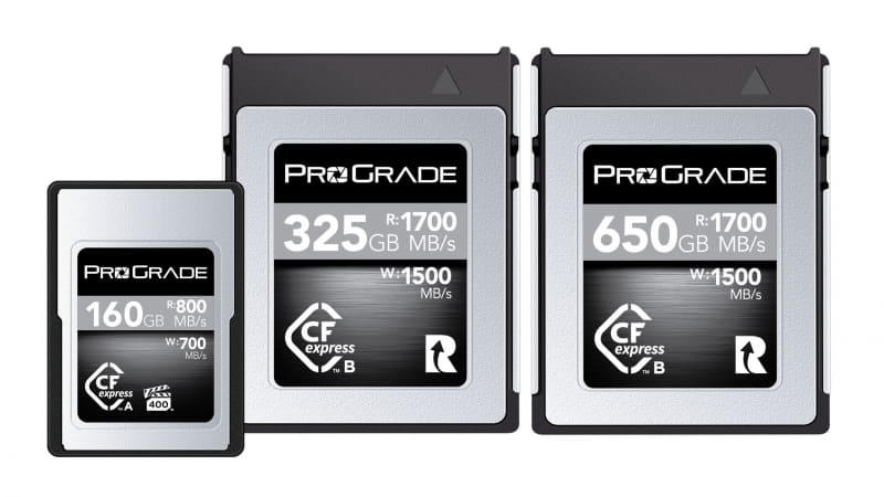 CFexpress COBALT Type A & Type B