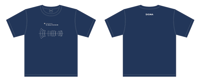 16-28mm F2.8 DG DN｜Contemporaryレンズ構成図Tシャツ