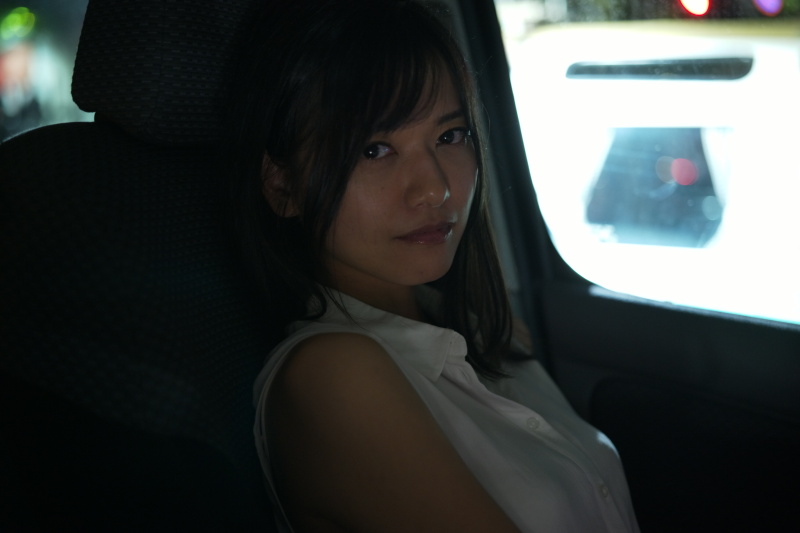 2019年6月撮影。都内で車中にて