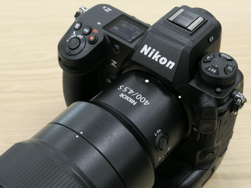 ニコン Z 9に装着