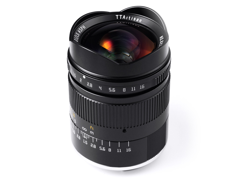 値上げ対象の「TTArtisan 21mm f/1.5 ASPH」